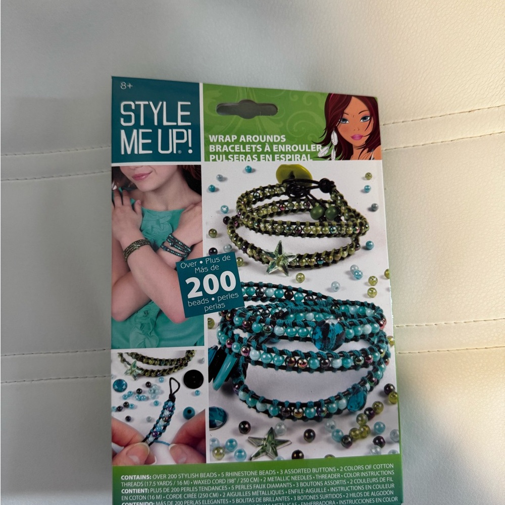 NIB Style Me Up! Wrap Arounds bracelet making kit